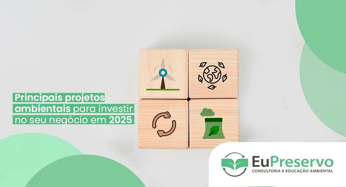 Principais projetos ambientais para investir no seu negócio em 2025 Principais projetos ambientais para investir no seu negócio em 2025