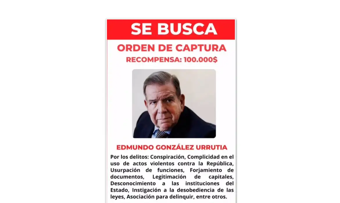 Às vésperas da posse para o terceiro mandato presidente venezuelano Nicolás Maduro oferece US$ 100 mil por prisão de seu opositor Edmundo González