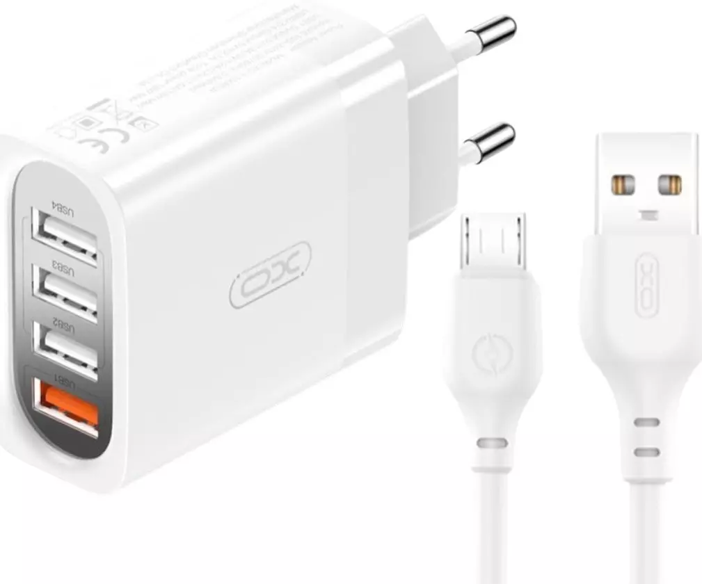 Kit Carregador Cabo Micro USB L100v XO Kit Carregador Cabo Micro USB L100v XO