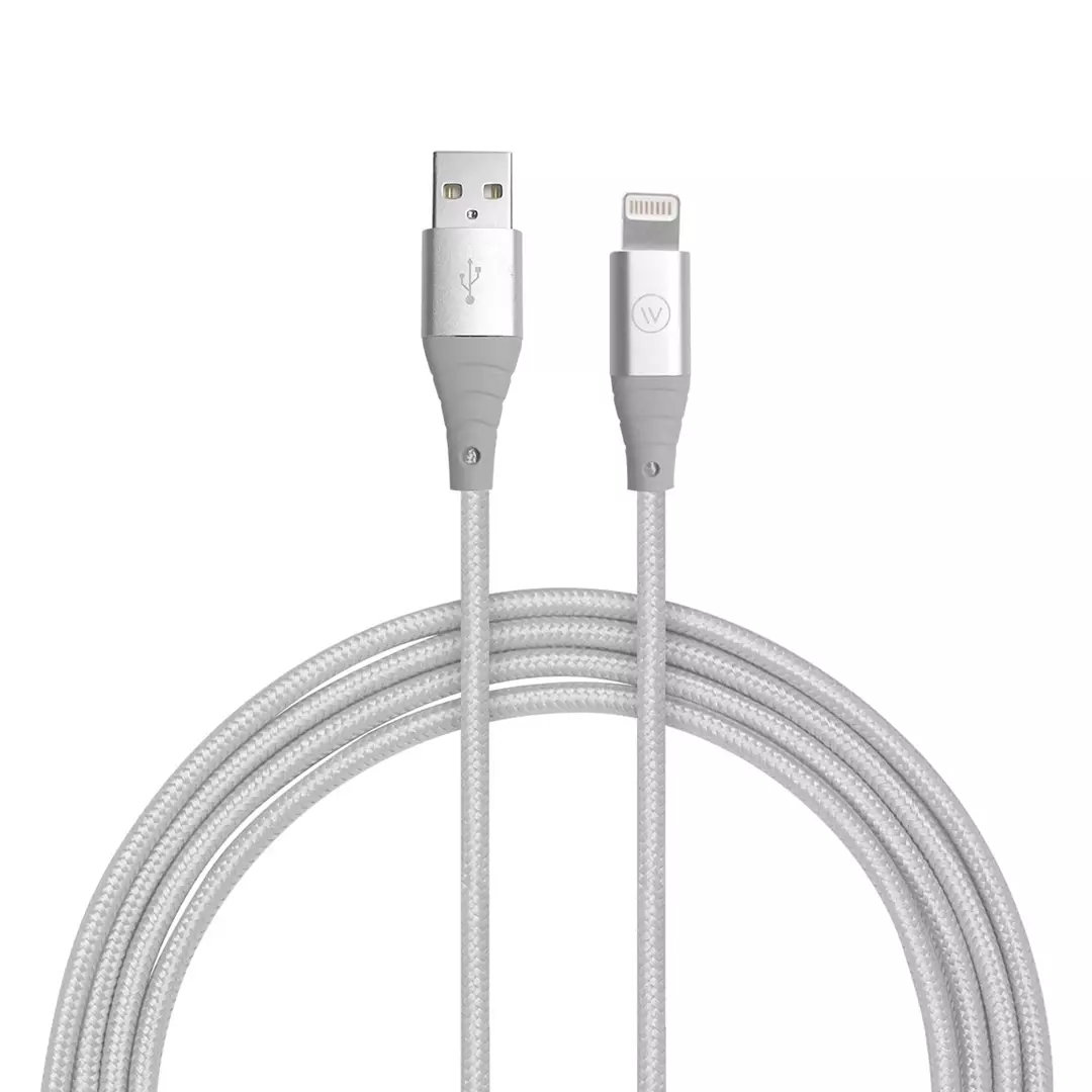 Cable Hard Prata Lightning - iWill