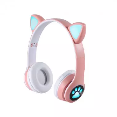 Headset BT Kids Cat Girl - Bright Headset BT Kids Cat Girl - Bright