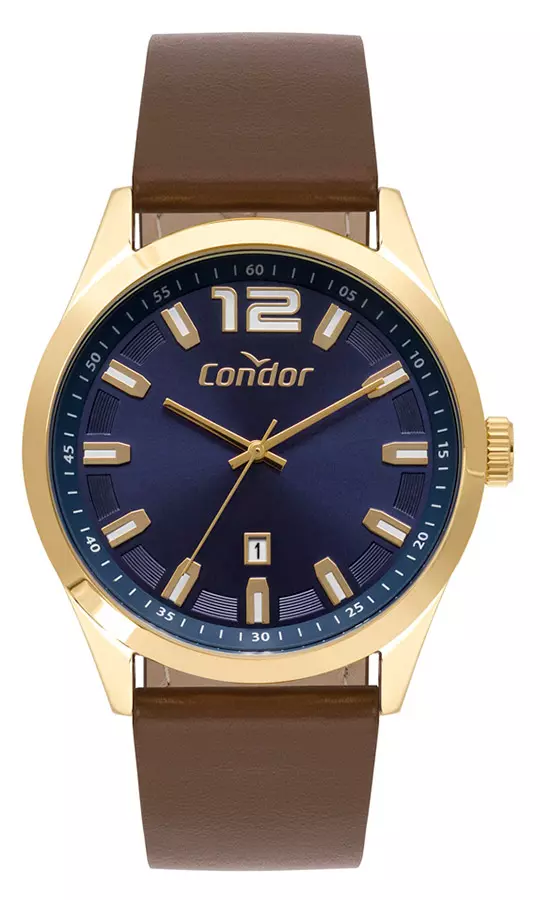Relógio Condor Masculino Dourado Relógio Condor Masculino Dourado