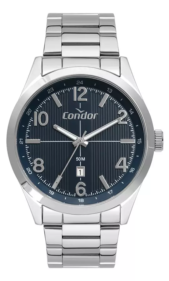 Relógio Condor Masculino Prata Relógio Condor Masculino Prata