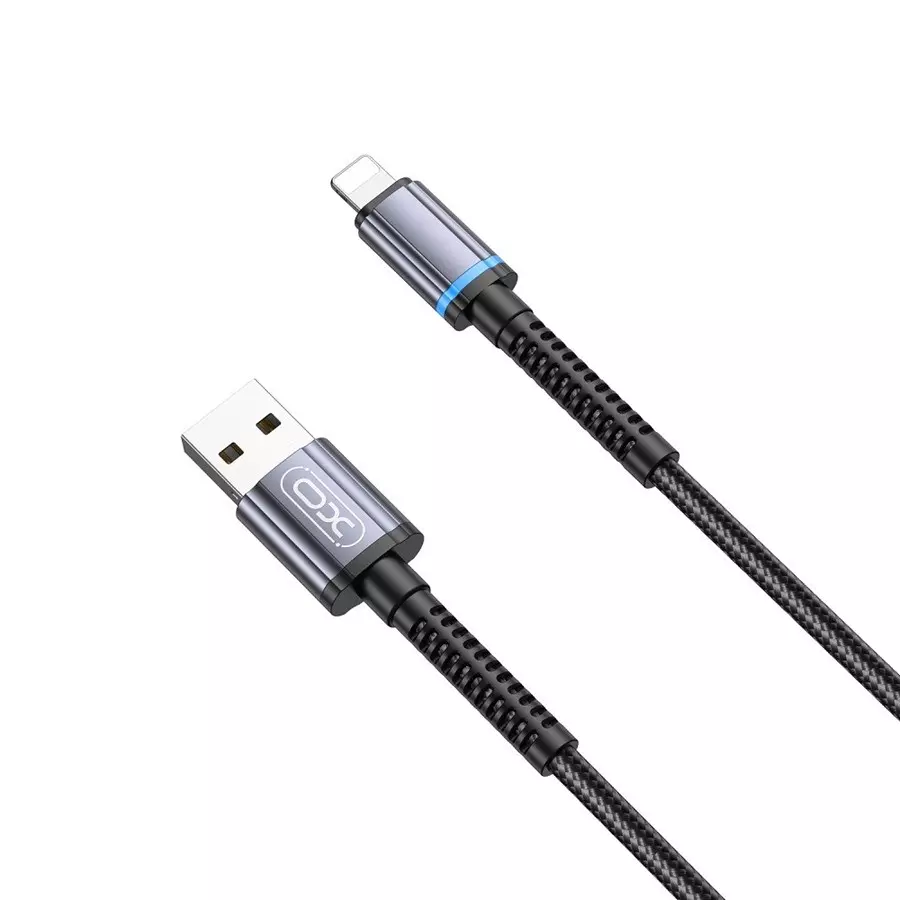 XO NB215 USB - LIGHTNING 1.0 M 2.4A BLACK XO NB215 USB - LIGHTNING 1.0 M 2.4A BLACK