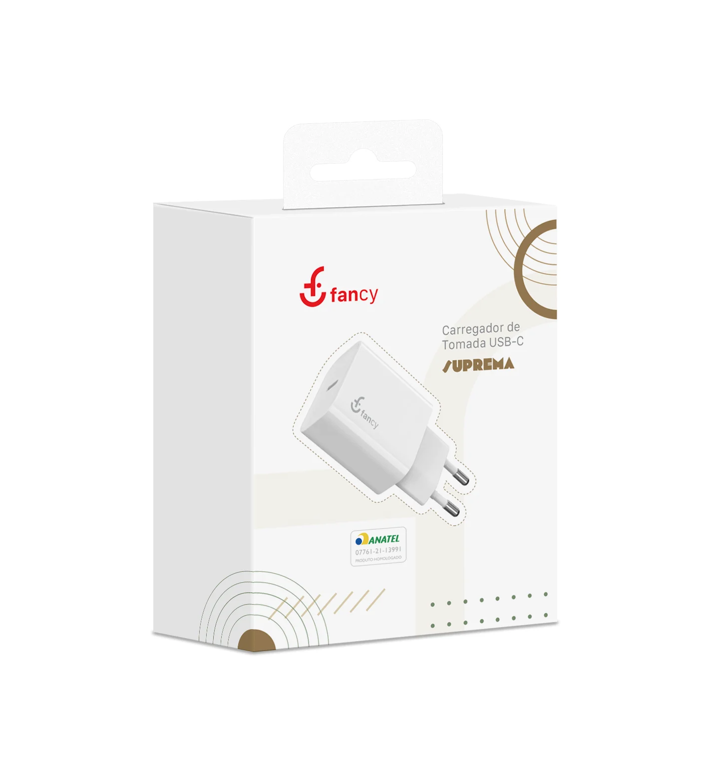 PD01 – Carregador de Tomada USB-C Turbo 20W Fancy PD01 – Carregador de Tomada USB-C Turbo 20W Fancy
