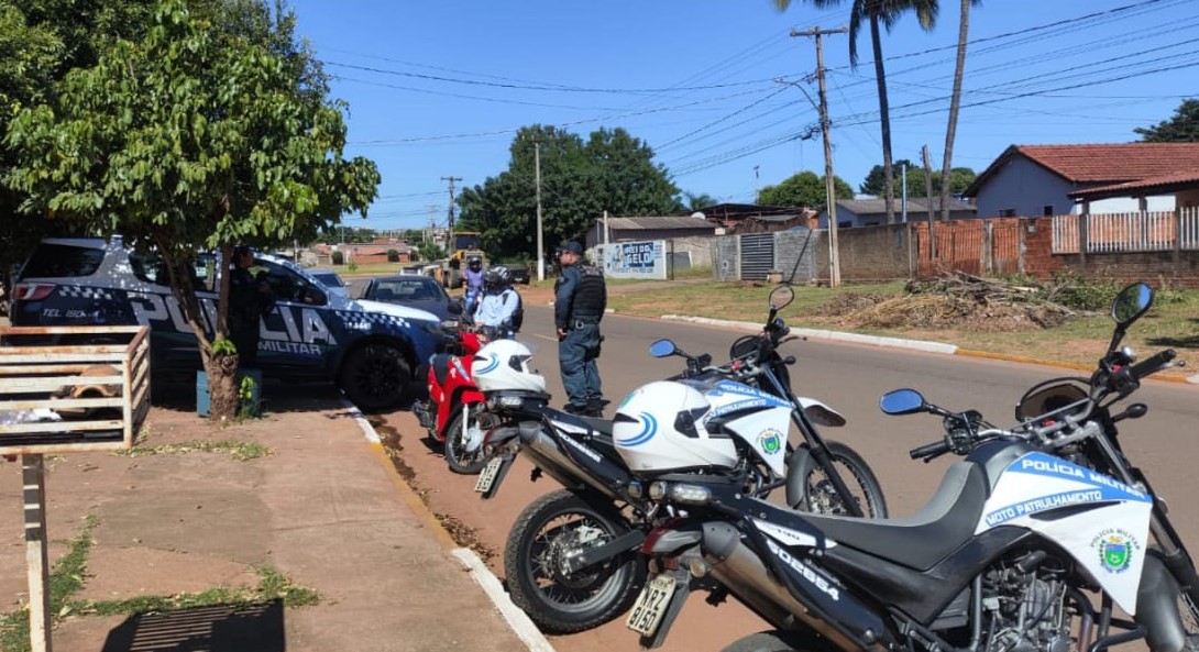 Polícia Militar de Ribas do Rio Pardo intensifica fiscalização com a