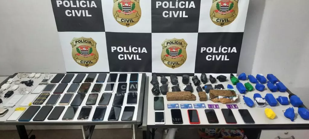 Homem que levaria drogas e quase 60 celulares à penitenciária é preso em Bauru