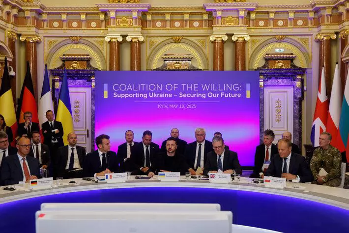 Líderes Europeus Chegam a Kiev e Reforçam Pressão por Cessar-Fogo com a Rússia