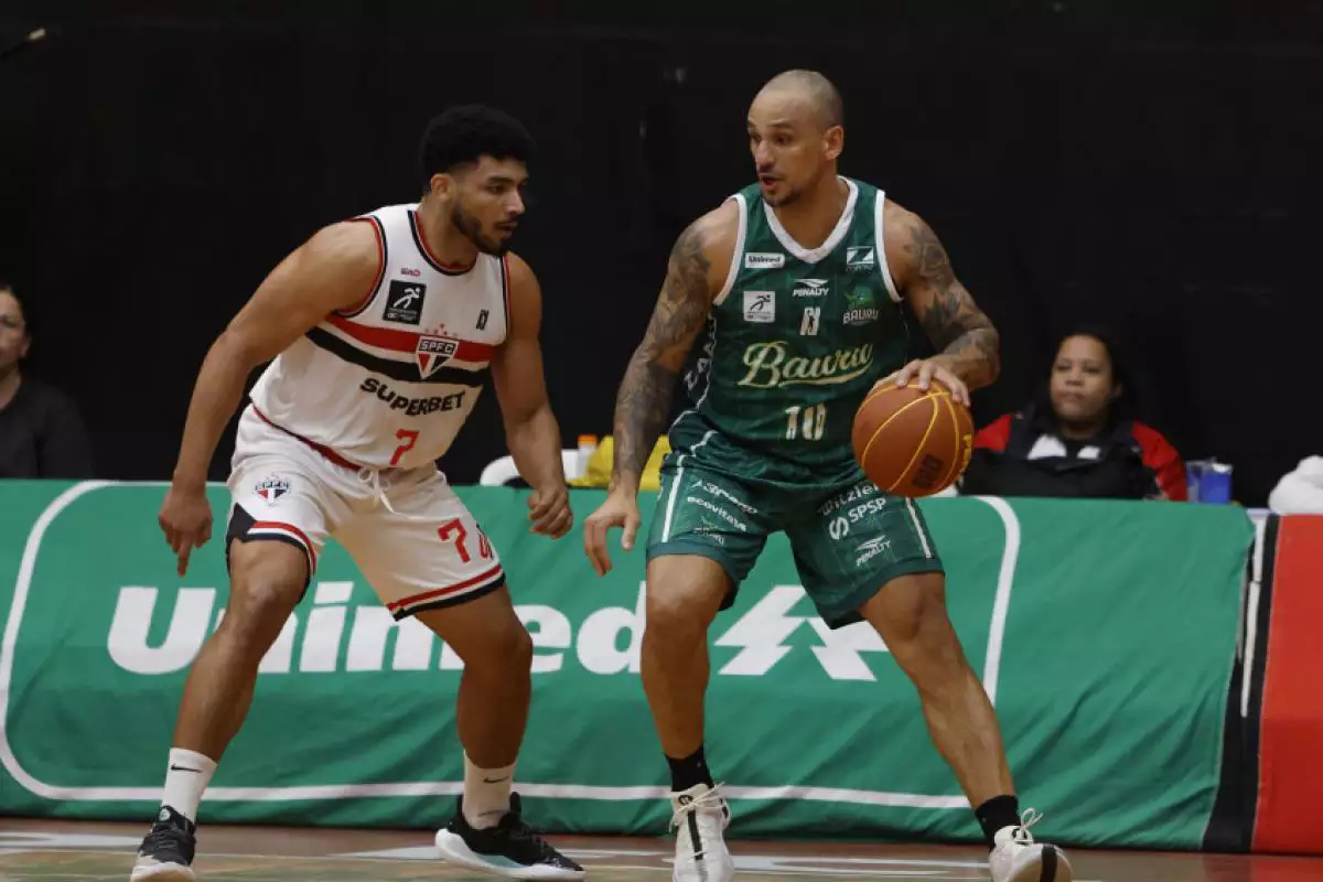 Bauru Basket vence o São Paulo no jogo 1 das quartas de final