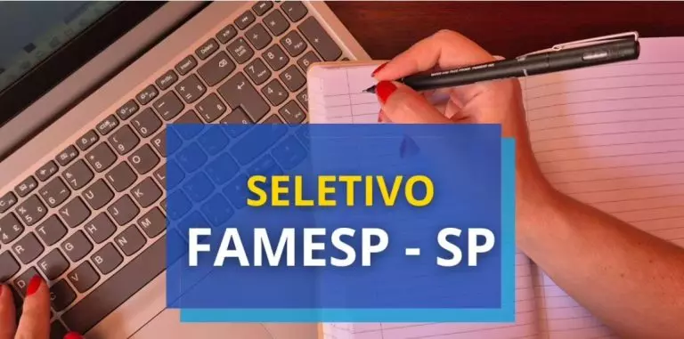 Famesp abre inscrições para vagas de nível fundamental e médio/técnico em Botucatu