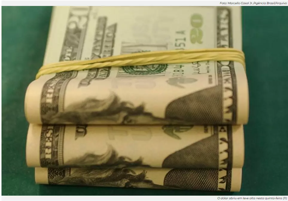 Dólar abre em leve alta com julgamento de Bolsonaro e inflação dos EUA no radar