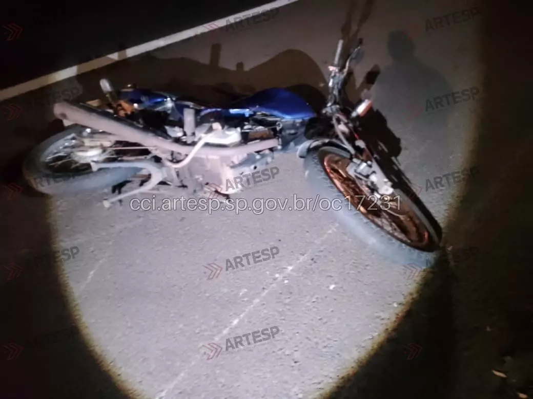 Duas pessoas morrem atropeladas após queda de moto na Marechal Rondon, em São Manuel