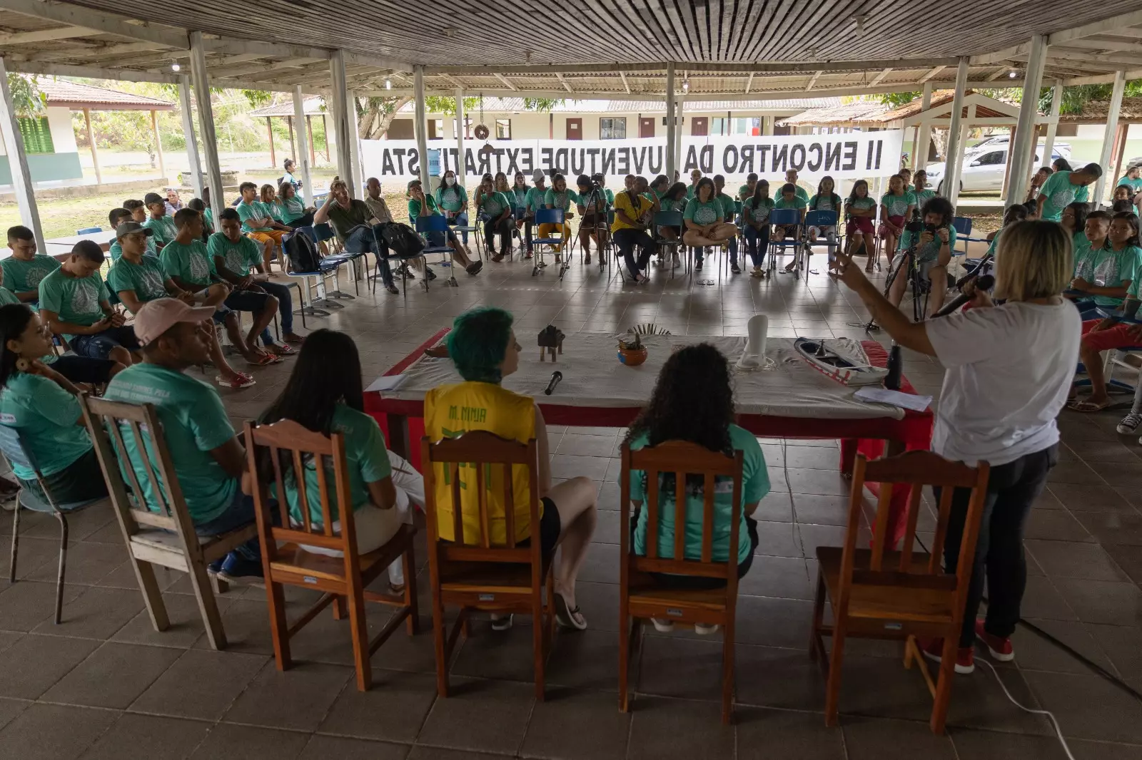 Encontro com participação de mais de 300 jovens e lideranças extrativistas da Amazônia começa nesta quarta