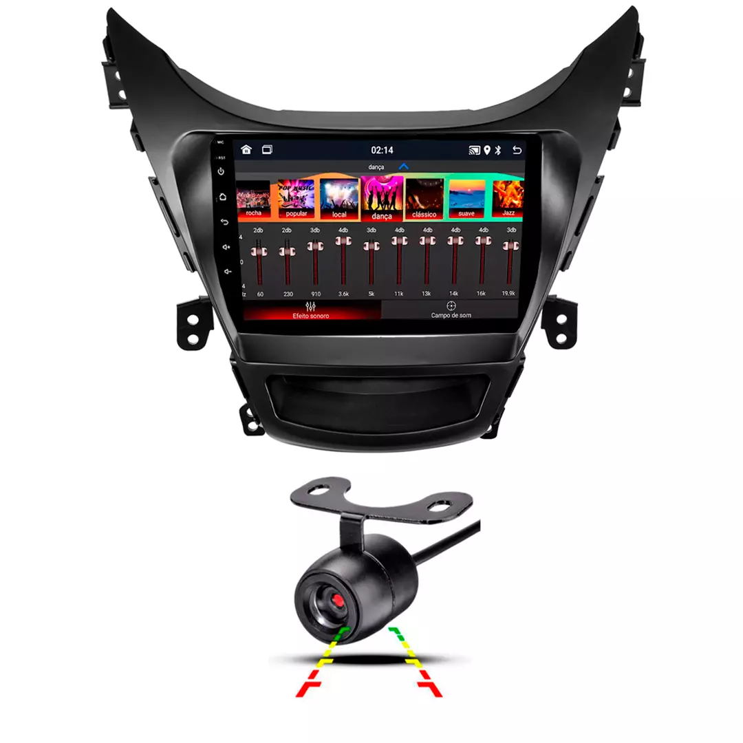 Central Multimidia Android para Hyundai Elantra 2010 2011 2012 2013 Gps WIFI Camera de Ré Bluetooth Rádio FM Carplay e Android Auto sem fio Tela de 9 polegadas, Duplo Vidro, IPS - COMPATÍVEL COM O MODELO QUE VEM COM AMPLIFICADOR DE FÁBRICA Central Multimidia Android para Hyundai Elantra 2010 2011 2012 2013 Gps WIFI Camera de Ré Bluetooth Rádio FM Carplay e Android Auto sem fio Tela de 9 polegadas, Duplo Vidro, IPS - COMPATÍVEL COM O MODELO QUE VEM COM AMPLIFICADOR DE FÁBRICA
