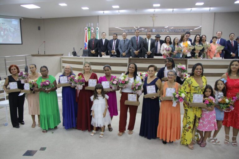 SESSÃO SOLENE NA CÂMARA MUNICIPAL DE BARREIRAS COMEMORA O DIA DAS MÃES