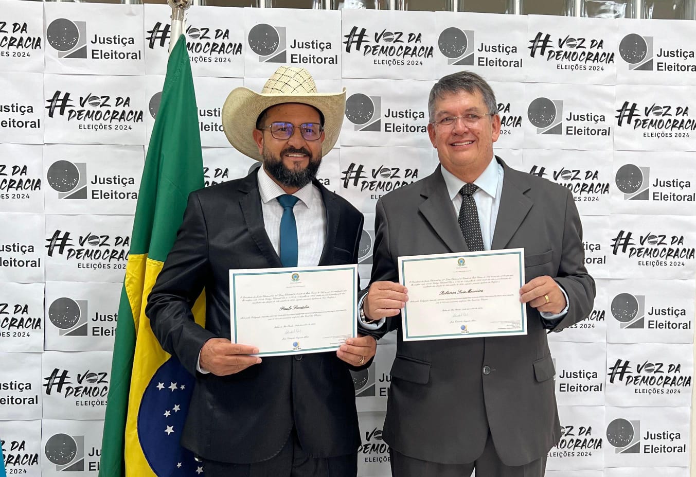 Roberson, Paulinho e vereadores eleitos são diplomados e ficam aptos a assumir mandatos