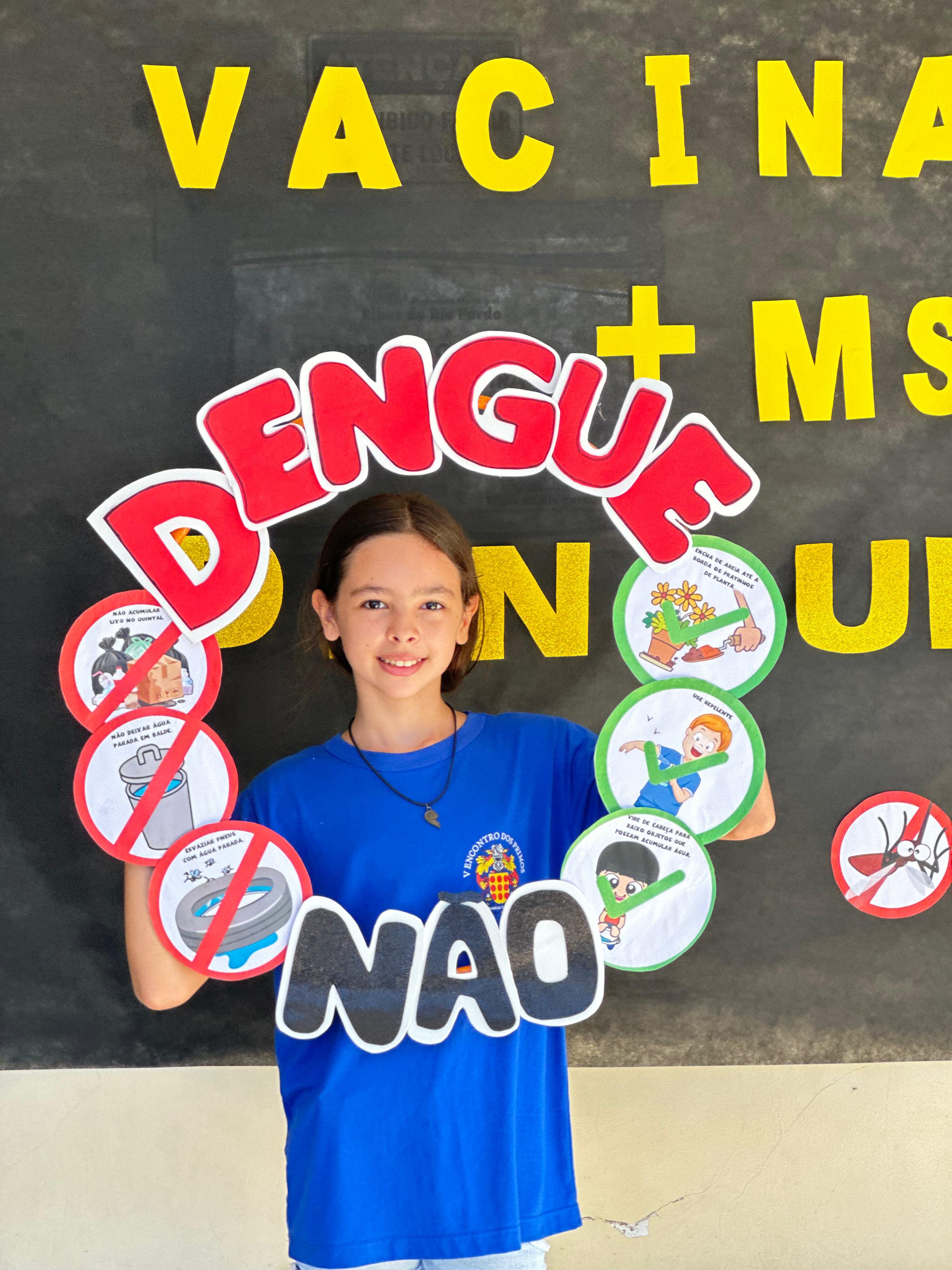 Ribas do Rio Pardo bate recorde de crianças vacinadas contra a dengue no Dia D