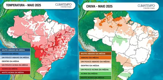 Calor acima da média e chuva: o que esperar do tempo em maio
