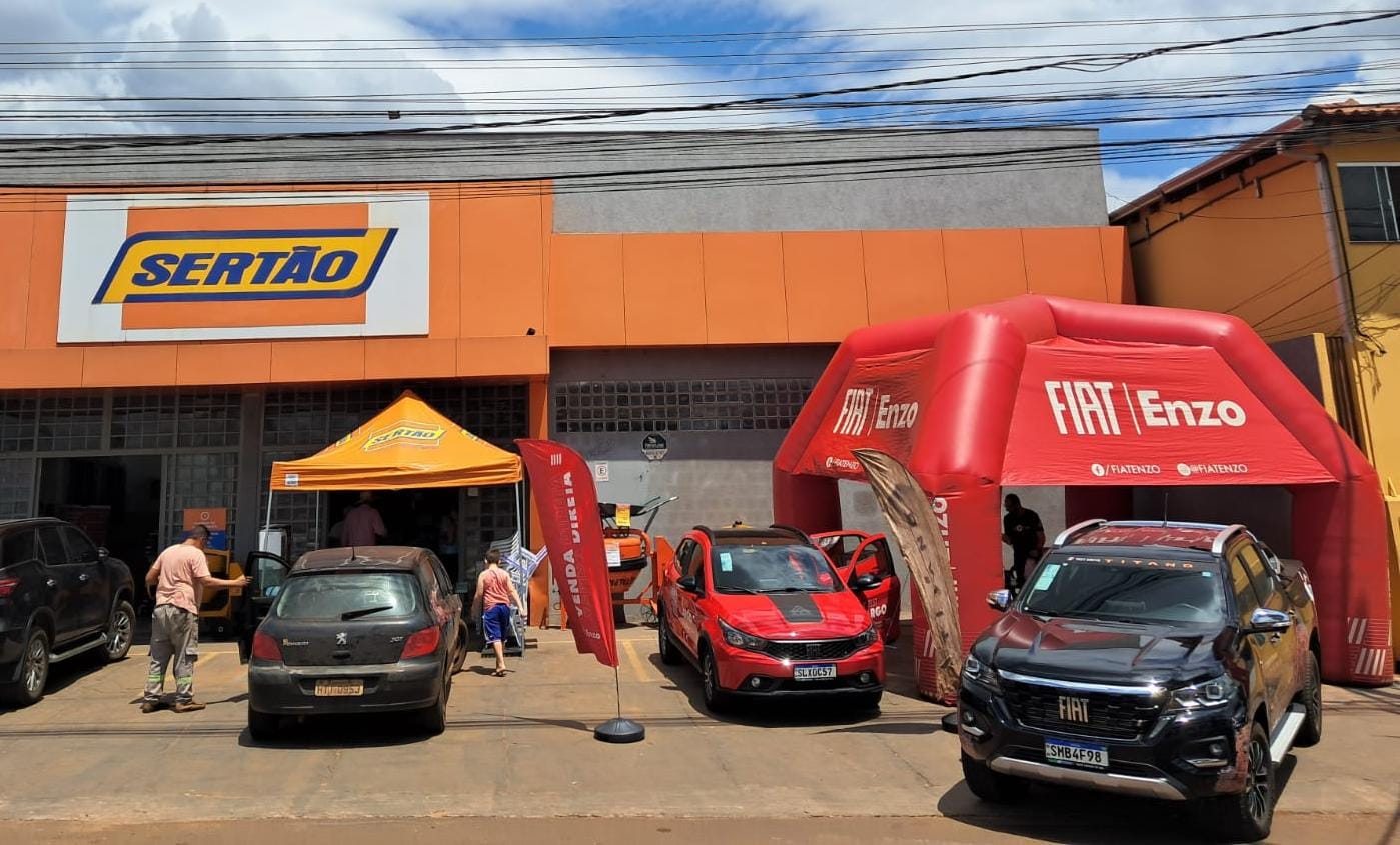 Ribas do Rio Pardo recebe SUPER FEIRÃO de Ofertas Fiat Enzo de 22 a 24 de maio