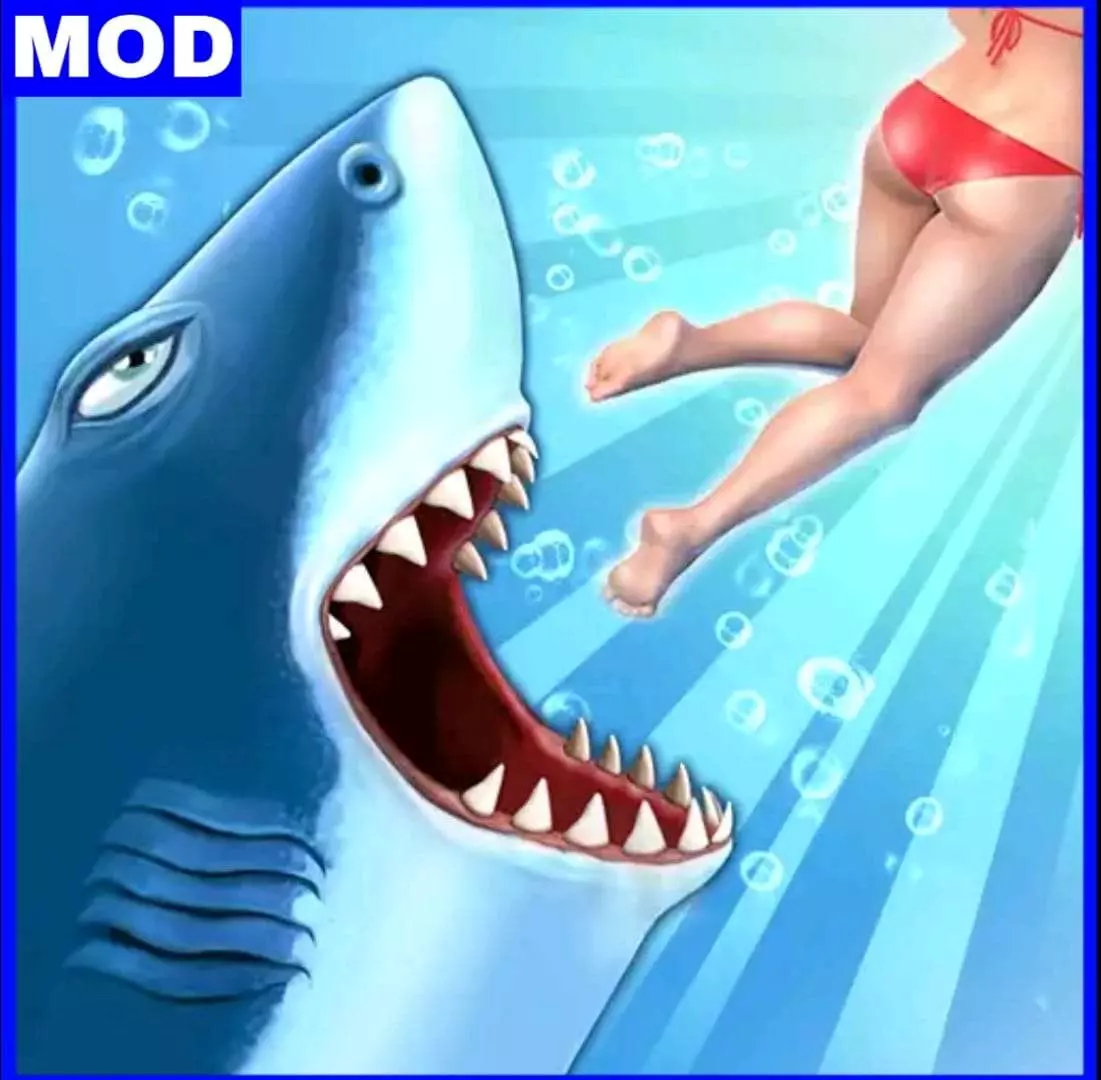 HUNGRY SHARK EVOLUTION APK MOD DINHEIRO INFINITO V12.7.7 ATUALIZADO 2025
