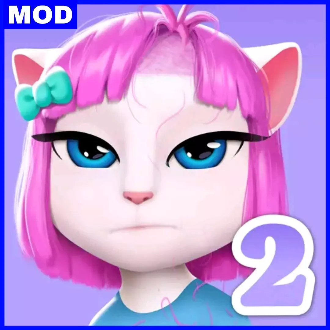 MY TALKING ANGELA 2 APK MOD DINHEIRO INFINITO V25.1.1.30240 ATUALIZADO 2025