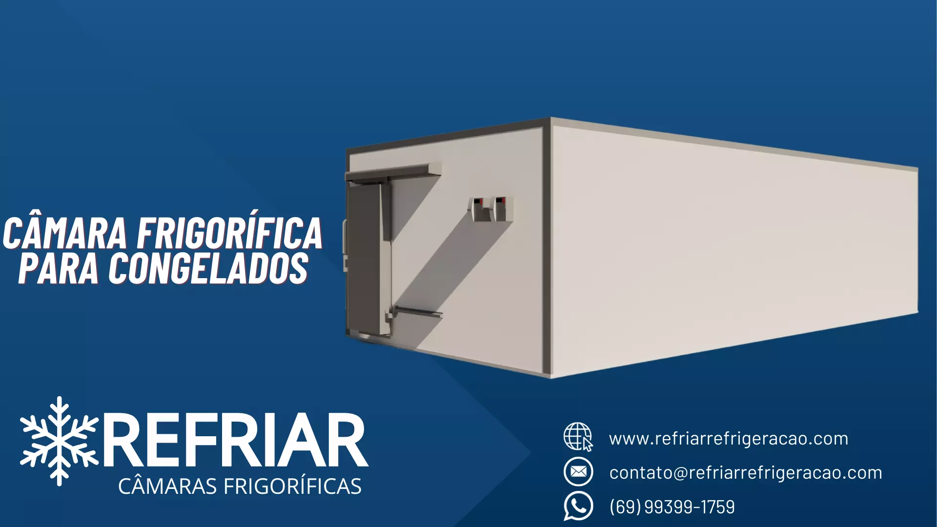 Câmara frigorífica de congelados Câmara frigorífica de congelados
