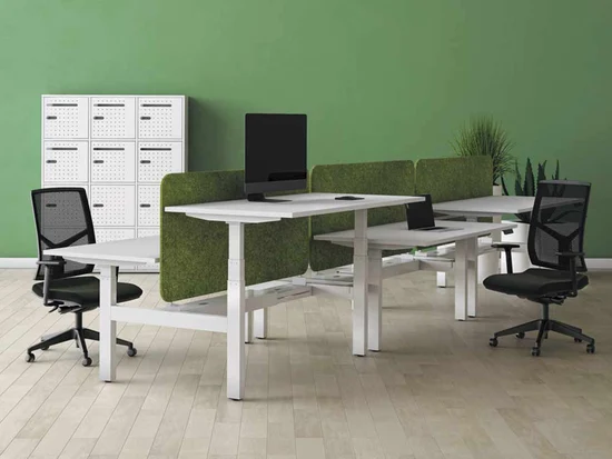 Como montar um escritório ergonômico com sit-stand Como montar um escritório ergonômico com sit-stand