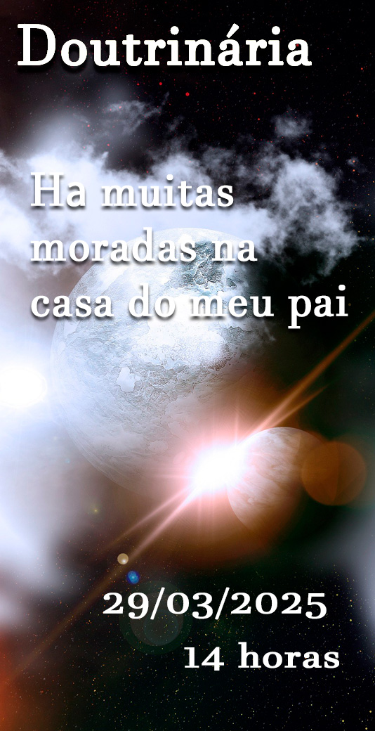 Ha´ muitas moradas na casa do meu Pai,
