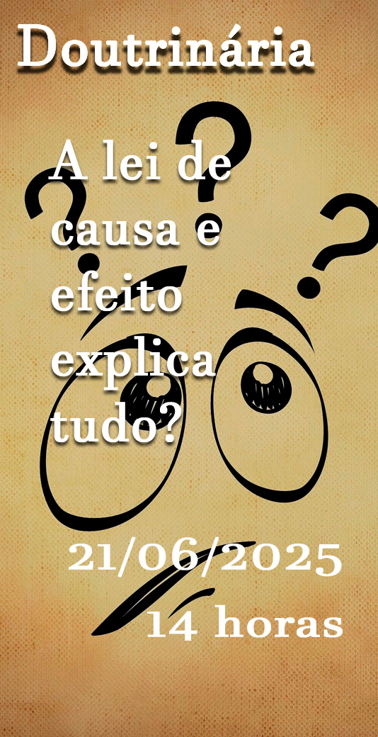 A lei de causa e efeito, explica tudo?