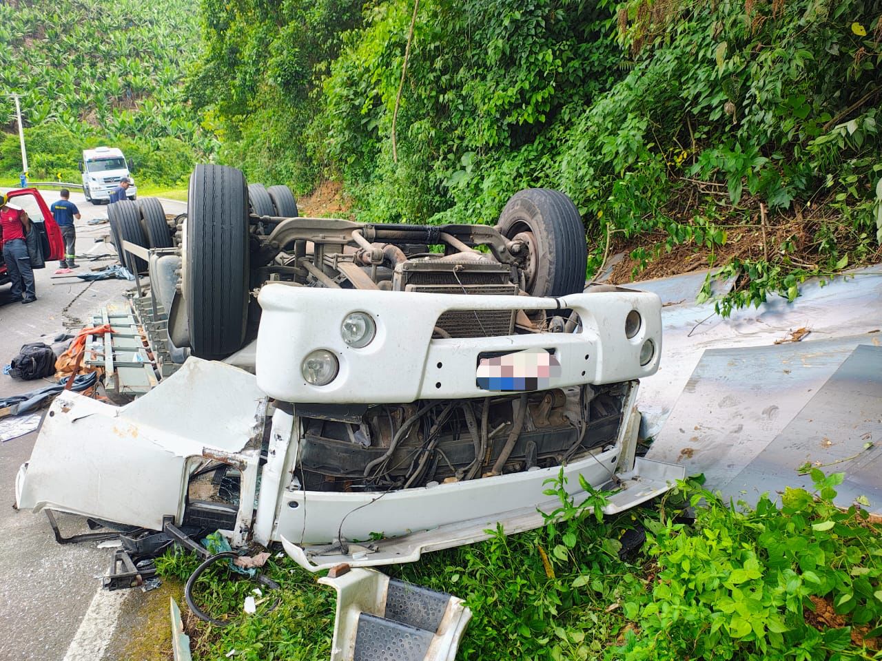 Caminhoneiro de 45 anos morre em acidente na Serra de Corupá