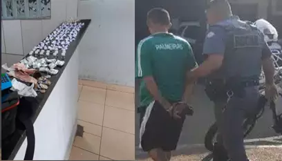 ROCAM pega traficante de drogas no São Carlos-VIII