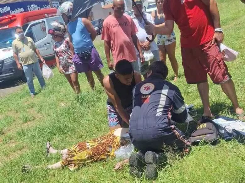 Senhora morre após sofrer mal súbito