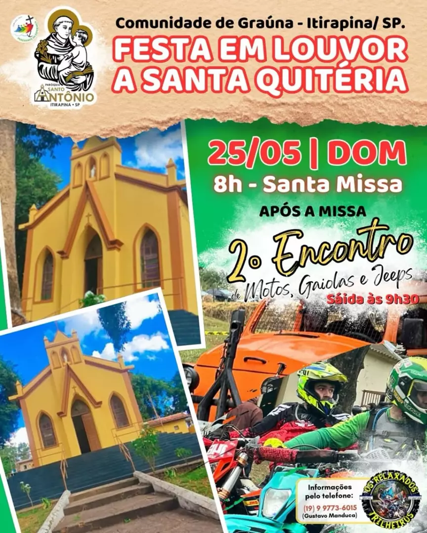 Segundo encontro de gaiolas, jeeps e motos