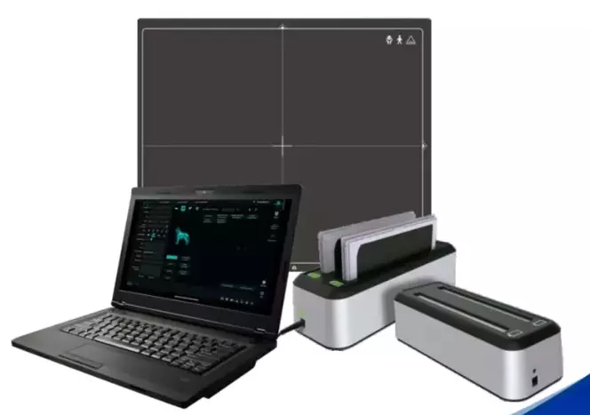 DR DIGITAL - PLACA DR RAIOS-X VETERINÁRIO