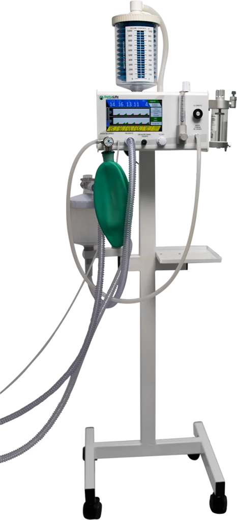 DL780 – Anestesia inalatória com ventilação controlada e PEEP