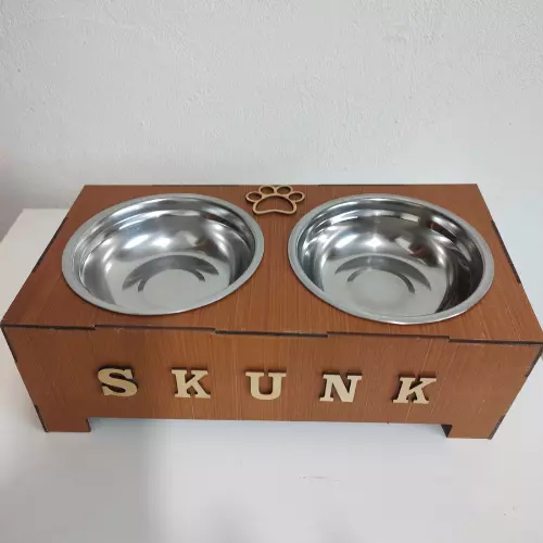 Comedouros em MDF personalizados (para cães e gatos) Comedouros em MDF personalizados (para cães e gatos)
