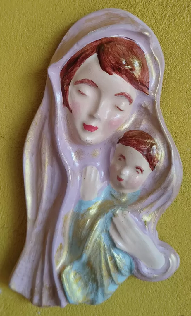 Quadrinho Maria e Jesus - Referência 106 Quadrinho Maria e Jesus - Referência 106