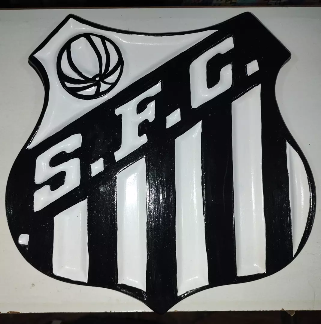 Escudo Santos Futebol Clube - Referência 128 Escudo Santos Futebol Clube - Referência 128