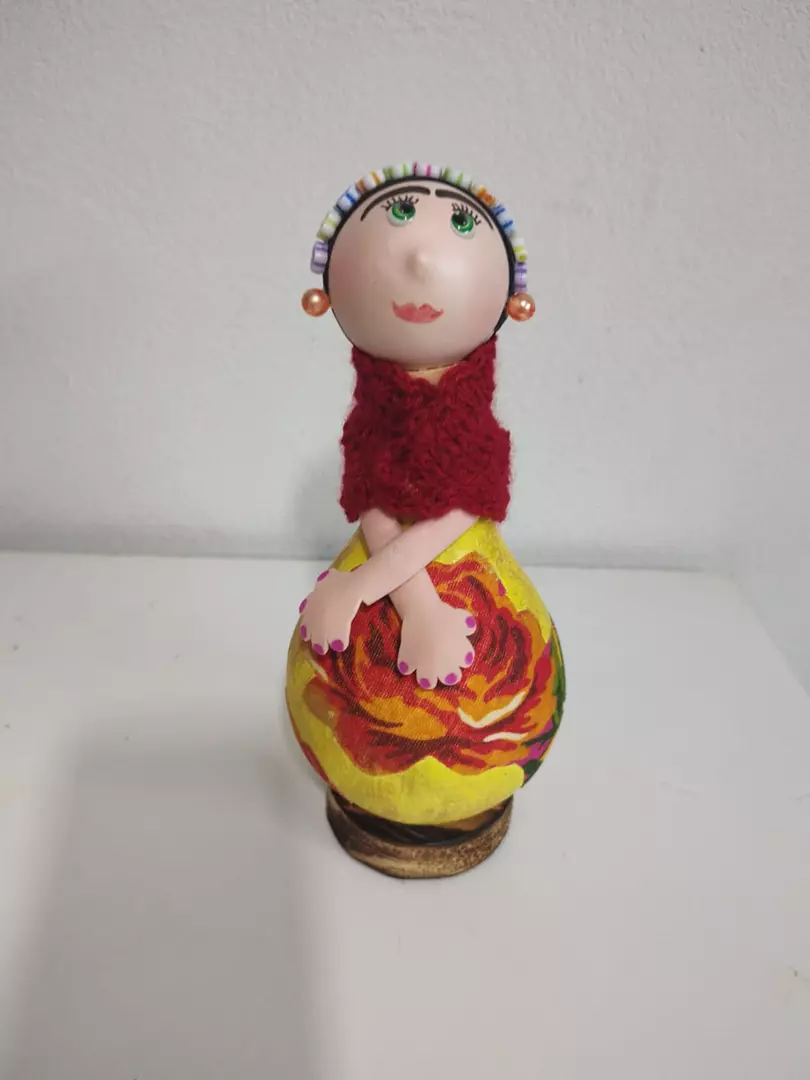 Boneca Frida Kahlo - Referência 210 Boneca Frida Kahlo - Referência 210