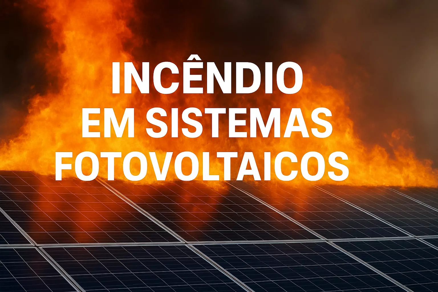 Incêndio em Sistemas Fotovoltaicos: Causas, Prevenção e Normas para Evitar Tragédias em Energia Solar