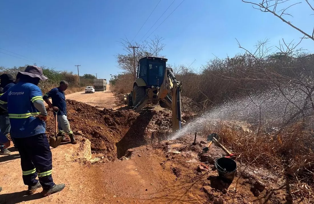Manutenção da Compesa vai afetar abastecimento em cidades do Araripe na proxima quinta-feira (02)