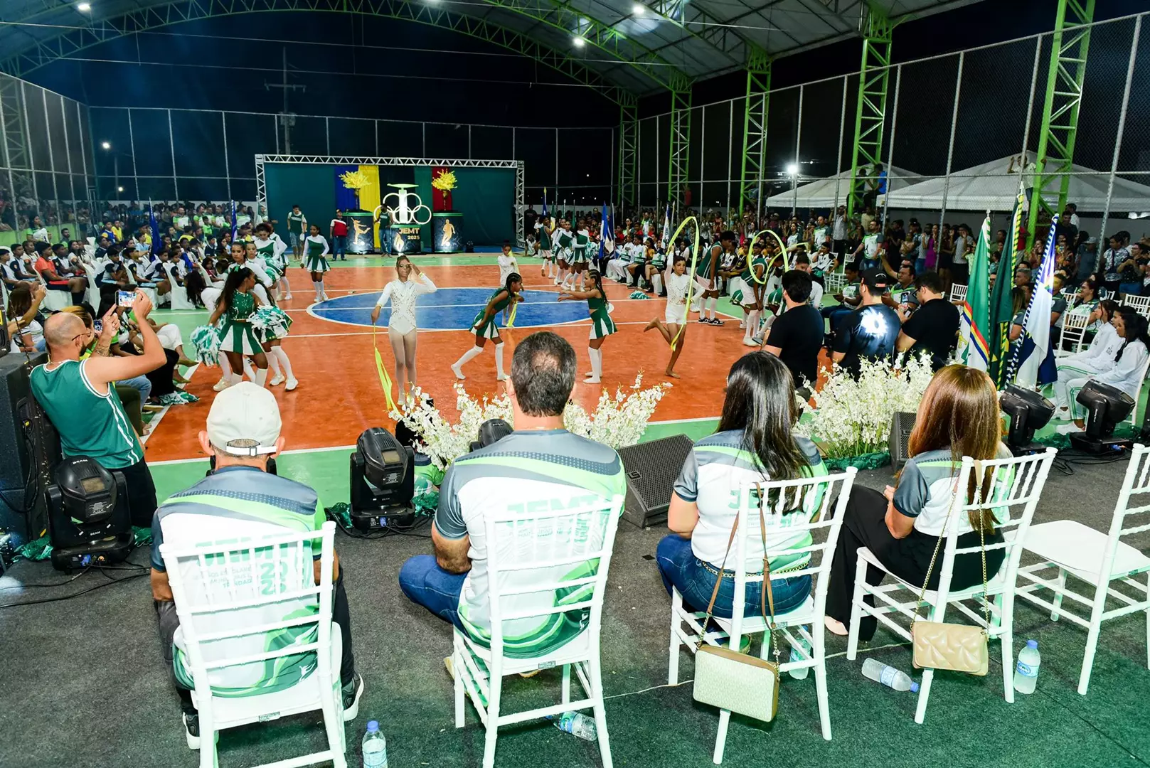 Desfile e cerimônia marcam a abertura dos 32º Jogos Escolares Municipais de Trindade