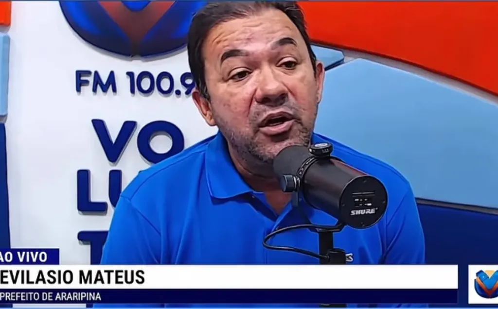 Prefeito de Araripina lamenta apoio a Raquel Lyra e diz se sentir tratado como adversário político