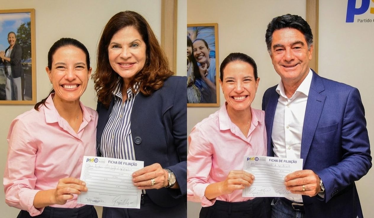 Socorro e Raimundo Pimentel oficializam filiação ao PSD