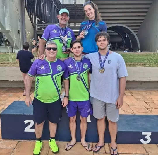 Natação conquista medalhas no 5º Troféu Academia da Força Aérea