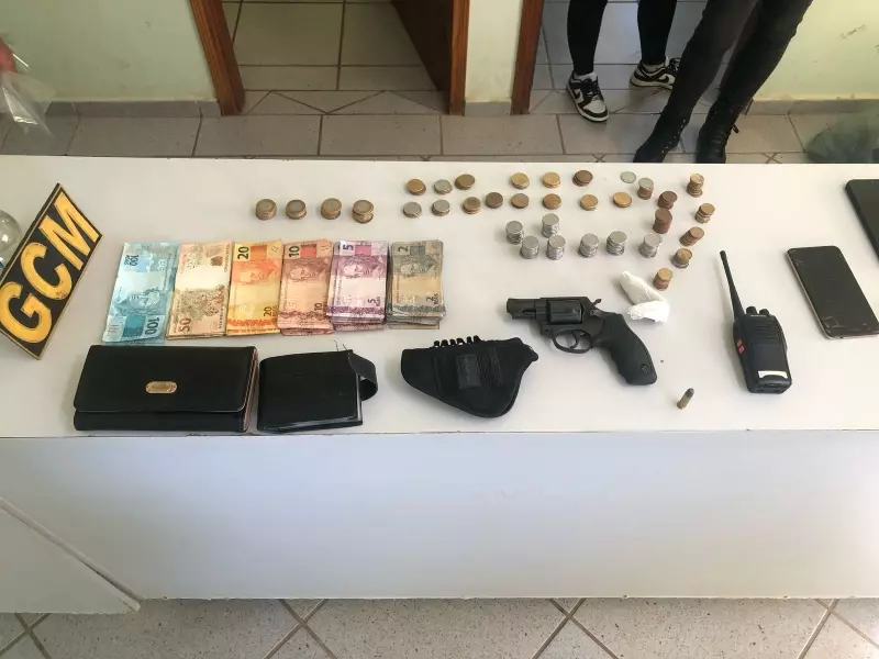 operação integrada na RMC apreende arma, drogas e mais de 500 Kg de cobre