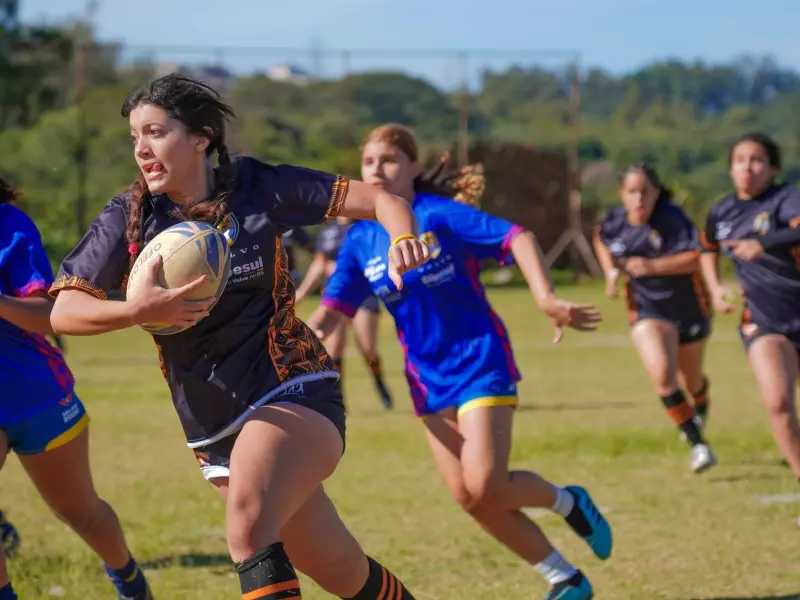 Festival de Rugby Infantil reúne mais de 250 crianças