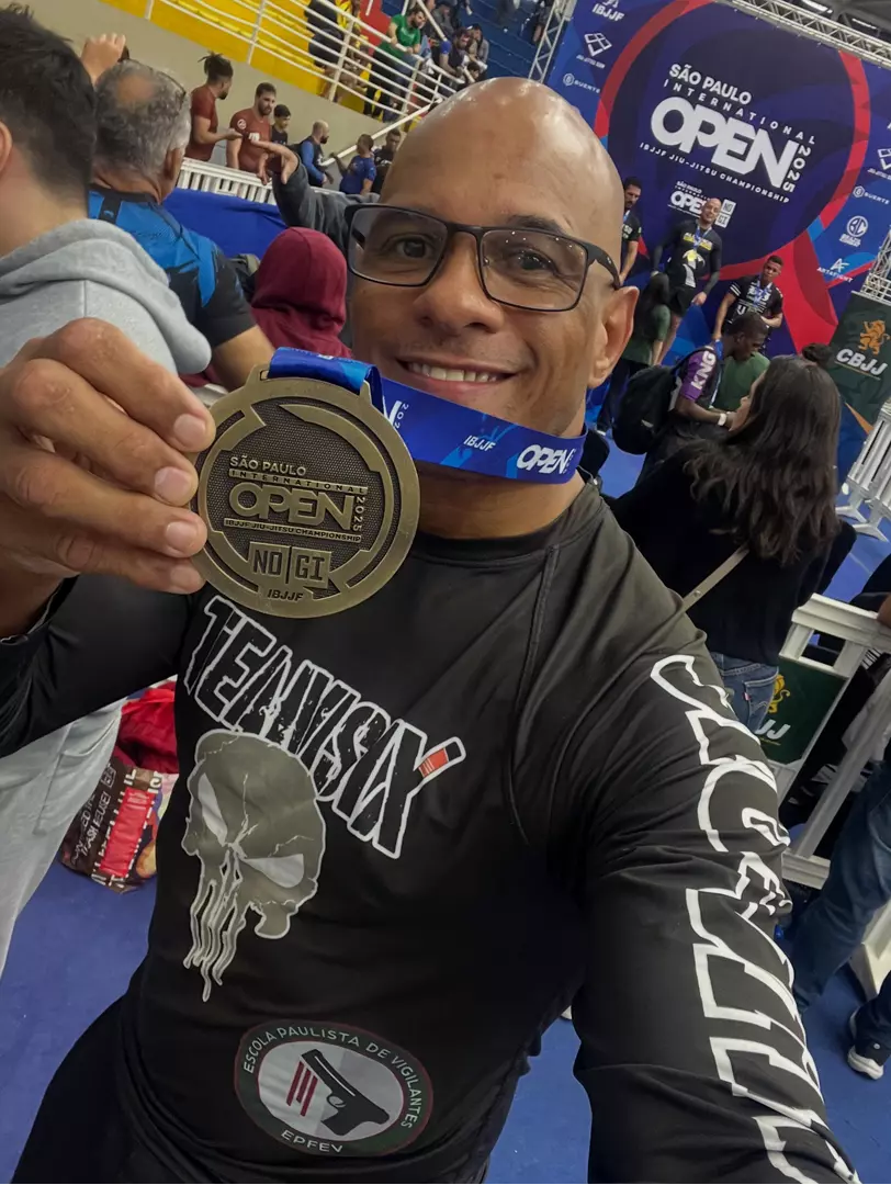 PM de Campinas conquista bronze em torneio internacional de Jiu-Jitsu