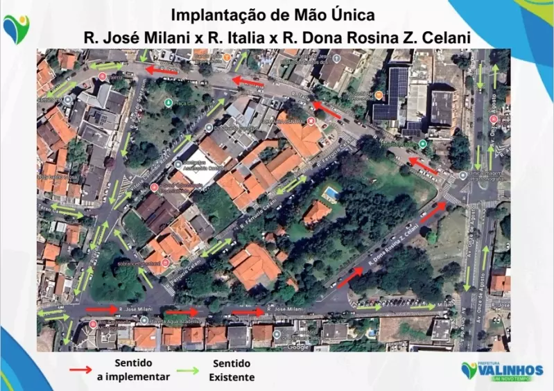 Três ruas terão mudanças para sentido único a partir de terça (30)