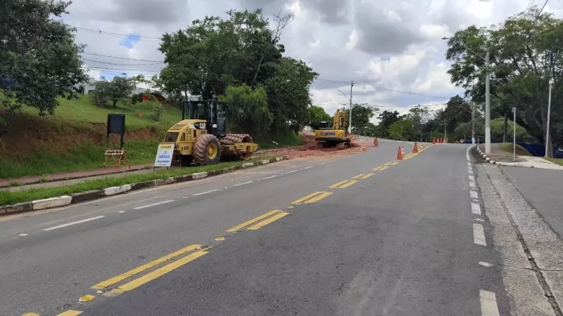 Prefeitura avança nas obras para abertura de nova faixa na Rodovia do Porto Seguro